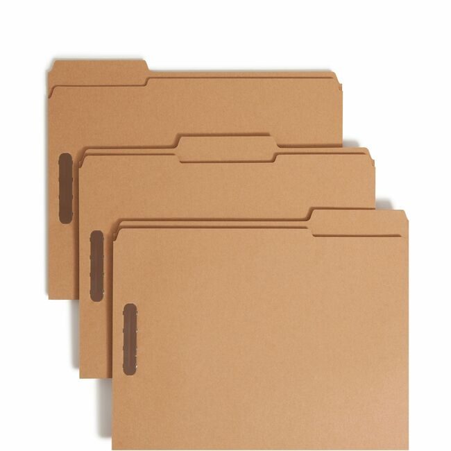 Smead Manufacturing Co. Folder File Fastnr Letter 1/3 SMD14837