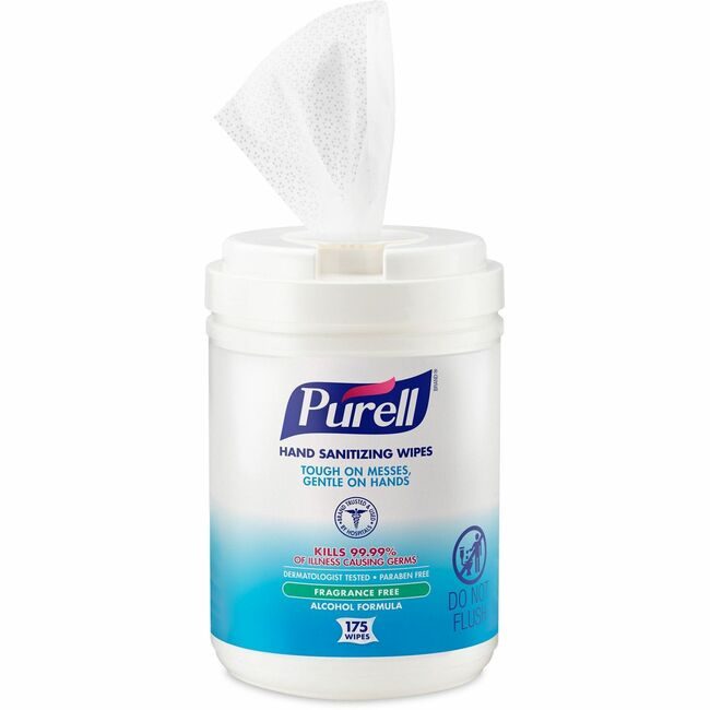 GOJO Industries Wipes Alcohol Frml San 175 GOJ9031-06