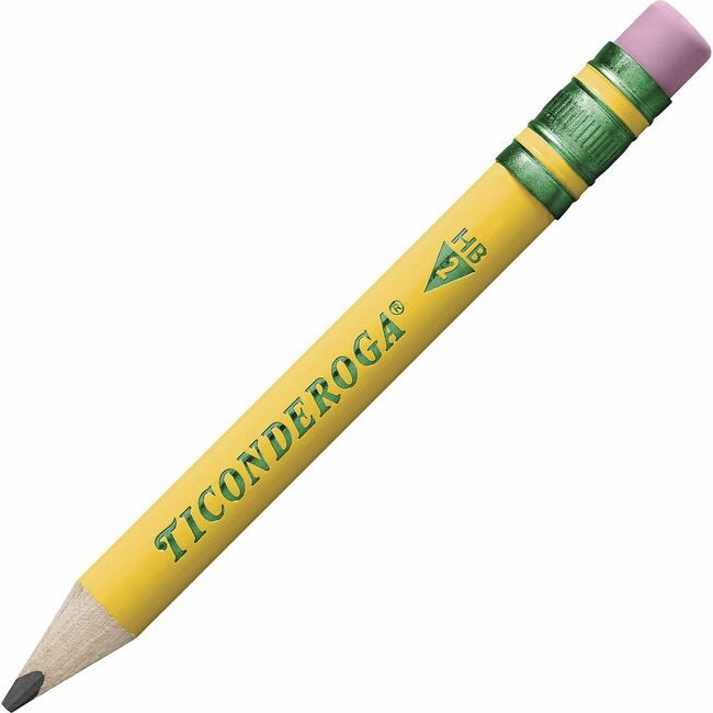 Dixon / Ticonderoga Dixon Ticonderoga Company / Pncl Shrt Yellow 12 Count DIXX330120001