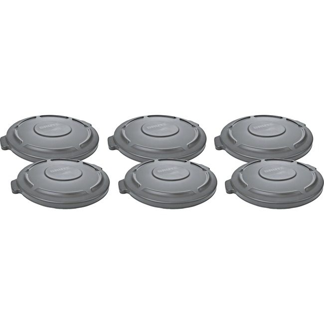 Rubbermaid Commercial Products Lid 20GAL Gray RCP261960GYCT