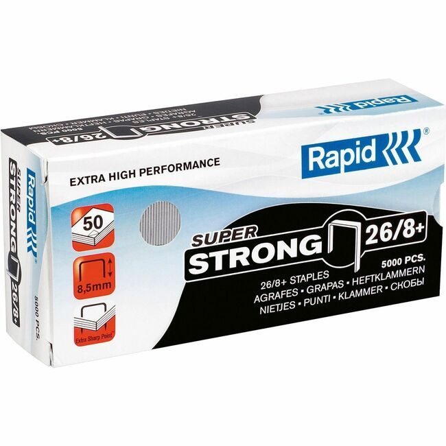 Rapid Staples 5/16" Silver 5000 Count RPD90003