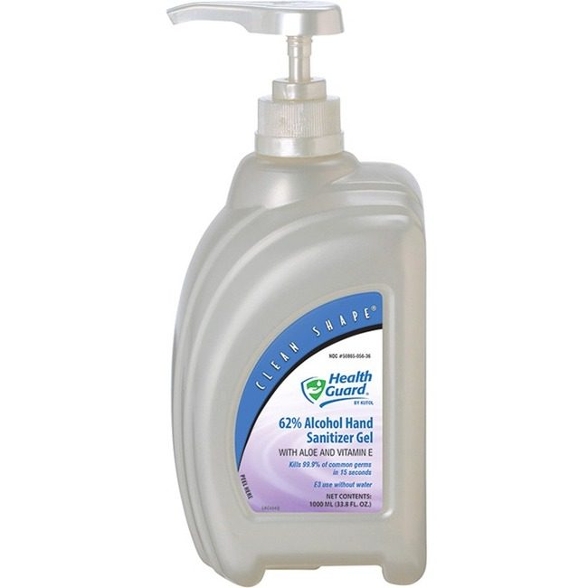 Kutol Products Sanitizer Hand Gel 62ALC 1000M KUT65636