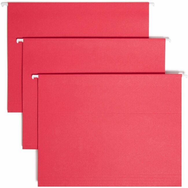 Smead Manufacturing Co. Folder Hanging Letter 1/5 Red SMD64067