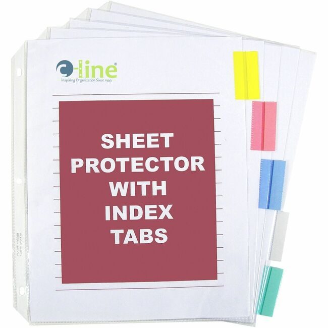 C-Line Products Protector Sht 8.5X11 Tb Mi CLI05550