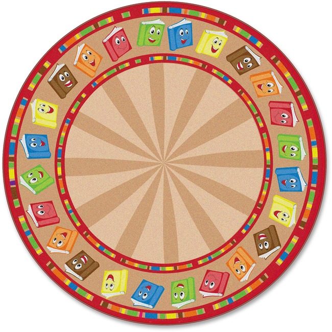 Flagship Carpets Rug Circle Time Books 6 FCIFE337-85A