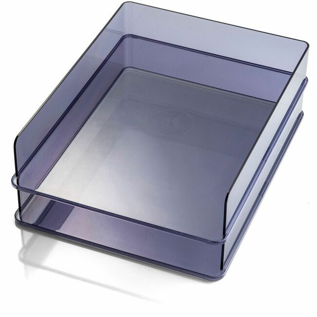 Officemate Trays Letter Rcycl Gray 2 Pack OIC21040