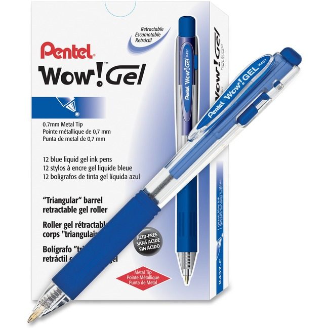 Pentel of America Pen Gel Wow! 0.7MM Be PENK437C