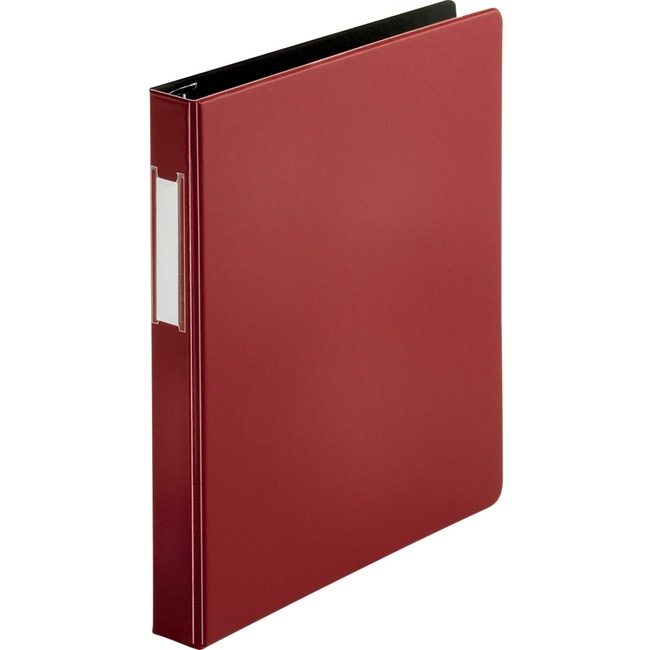 Business Source Binder Lblhldr Slant 1" By BSN33106