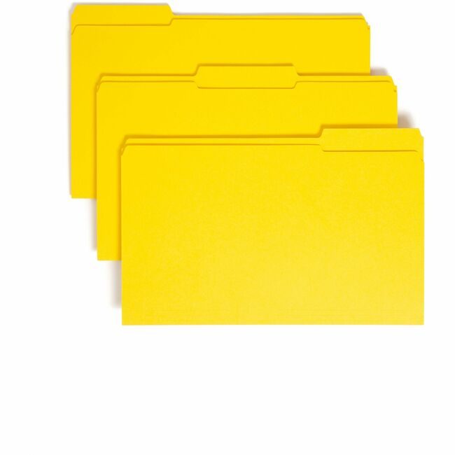 Smead Manufacturing Co. Folder File Legal 1/3 AST Yw SMD17934
