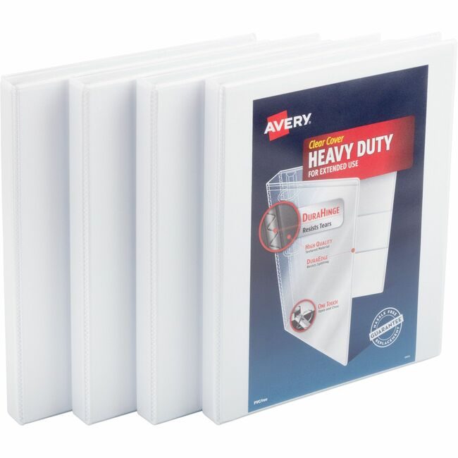 Avery Products Corporation Binder .5" Hdv 4PK WHITE AVE79709