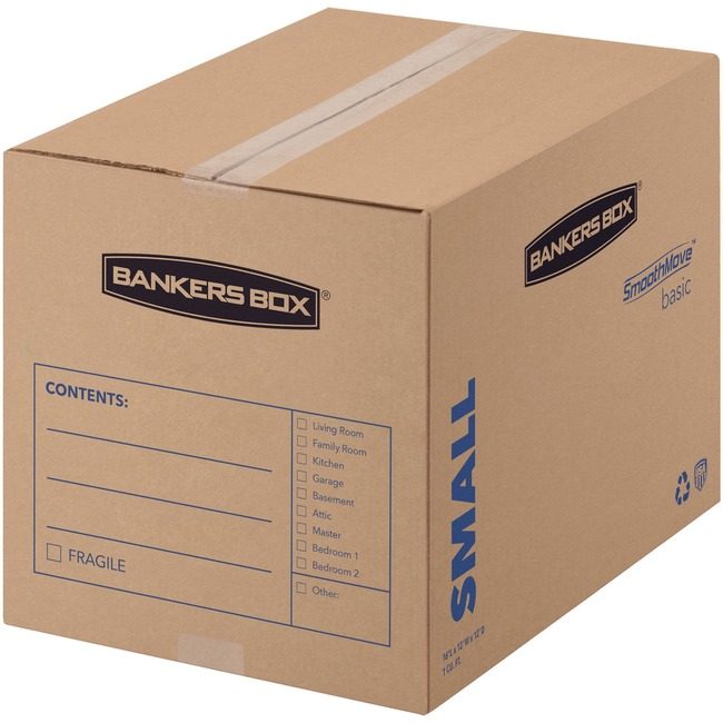 Fellowes Brands Box Moving Small 25 Pack FEL7713801