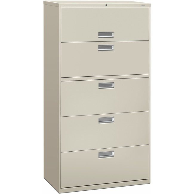 The HON Company File Lat 5DRW 36"-W/LCK Lgy HON685L-Q