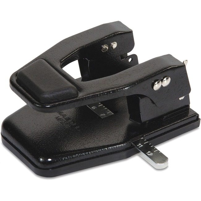 Martin Yale Industries Master Punch Heavy-Duty 2-HOLE 40SH Black MATMP250