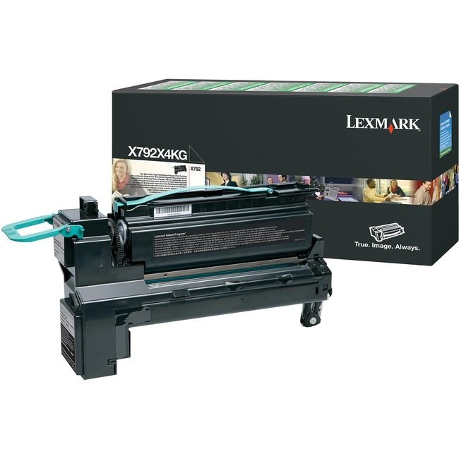 Lexmark International Crtdg X79X Black Ehy Rp LEXX792X4KG