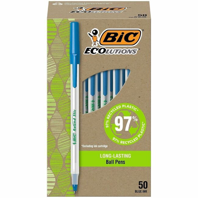 BIC Corporation Pens Revolution 50CTBLUE BICGSME509BE