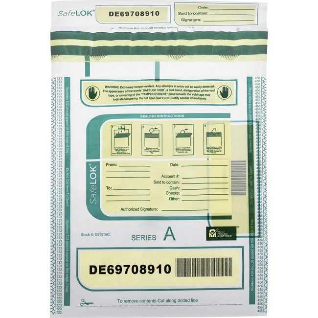 Controltek Bag Deposit Tmp-Evd 9X12 Clear CNK585087