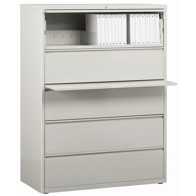 Lorell File Lat 5DR 42" Gray LLR60433