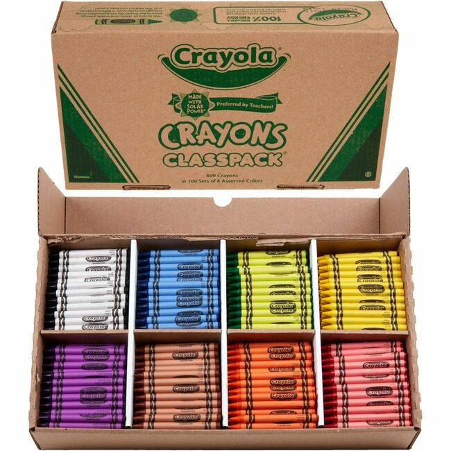 Crayola LLC Crayon Classpack 800 Count CYO52-8008