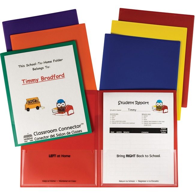 C-Line Products Folder Clssrm 2PKT 36 Count Assorted CLI32000
