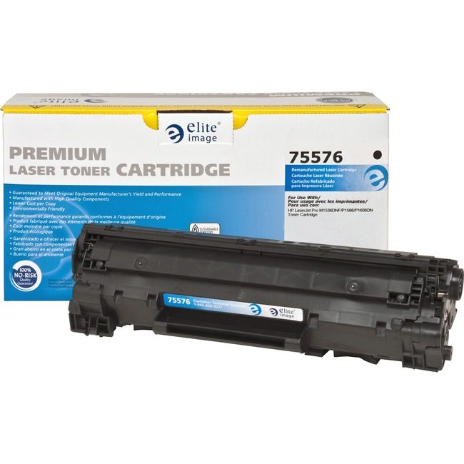 Elite Image Crtdg HP CE278A Black ELI75576