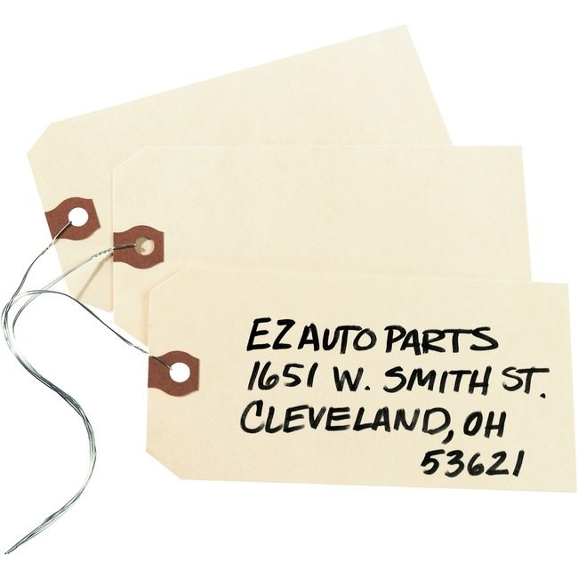 Avery Products Corporation Tags Shipping #6 Wired Mla AVE12606