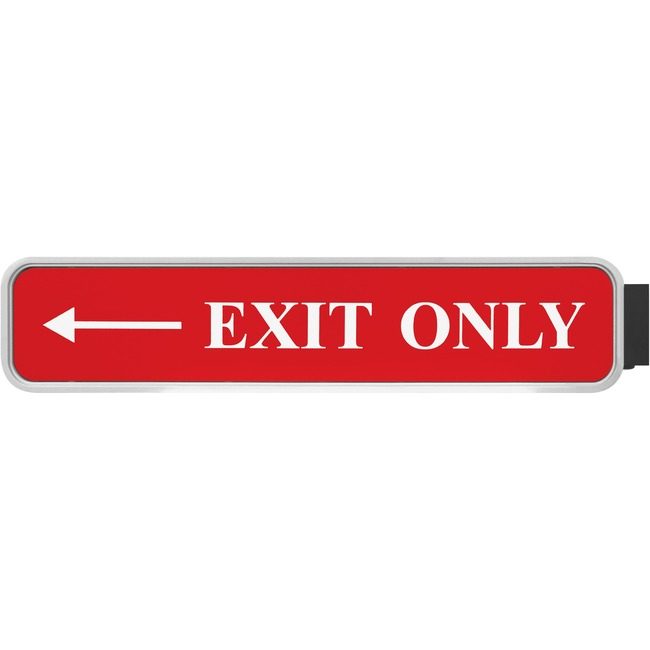 Shachihata / Xstamper Sign Corridor Dblsd 2X10 Gray XSTG82