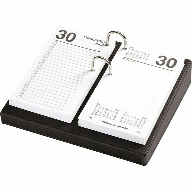 Dacasso Holder Calendar Leather DACA1041
