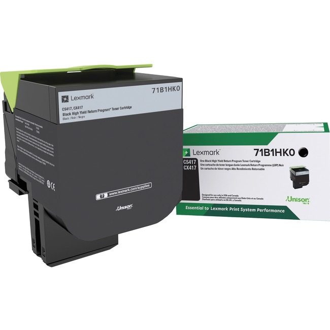 Lexmark International Crtdg CS/417/517 Hy Black LEX71B1HK0