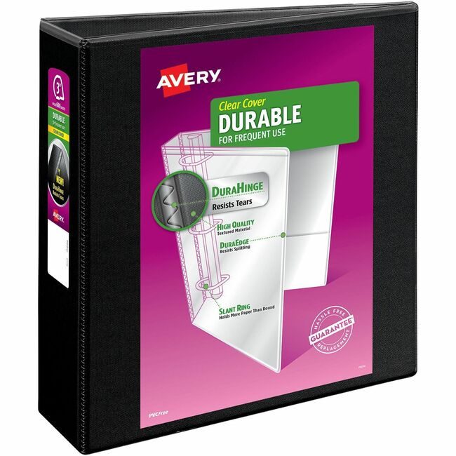 Avery Products Corporation Binder Durable Vw Ezd 3" Black AVE09700