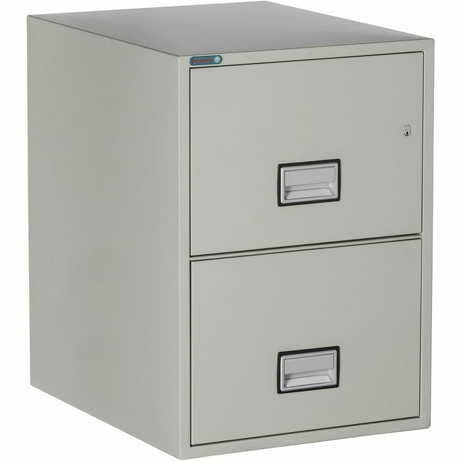 Phoenix Safe File Vertical 2DR Legal Gray PXSLGL2W25LG