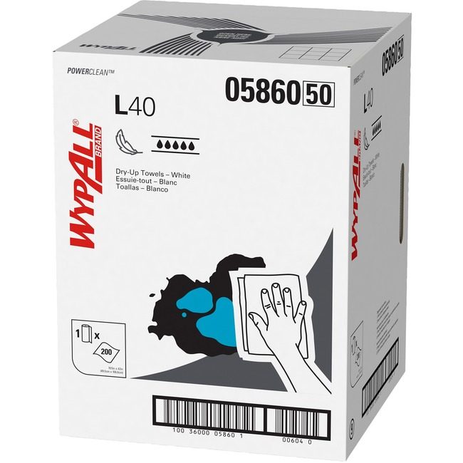 Kimberly-Clark Professional Kleenex / Scott / WypAll / Kimtech Towel Dry-Up L40 KCC05860
