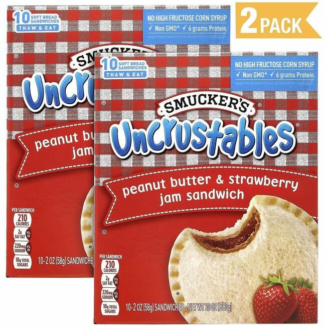 Varies / verify SKU SKU-LEVEL VERIFICATION REQUIRED Food Uncrustables 20 Count GRR90300133