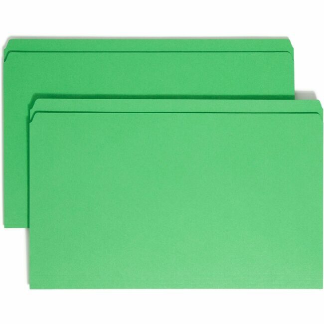 Smead Manufacturing Co. Folder Str Cut Legal Green SMD17110