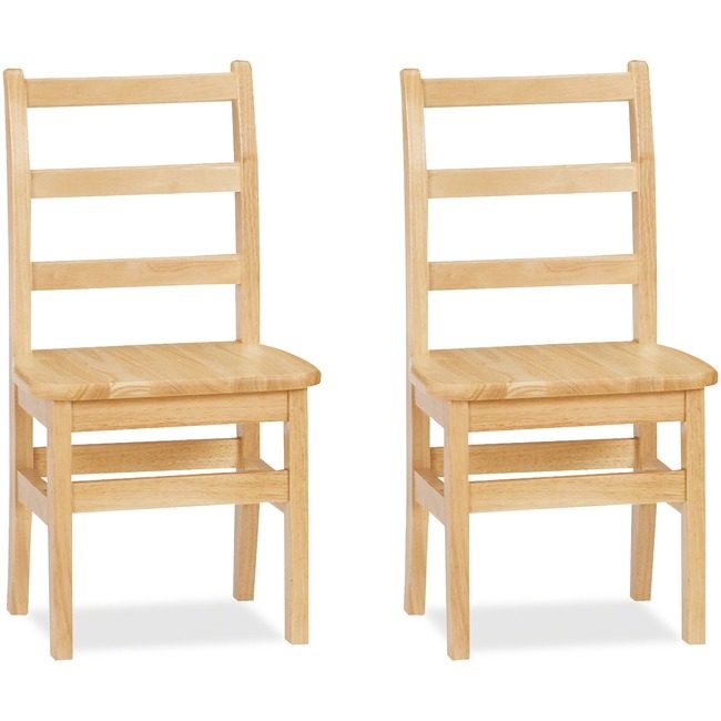 Jonti-Craft, Inc. Chair Ladderback 14"MPL 2 Pack JNT5914JC2