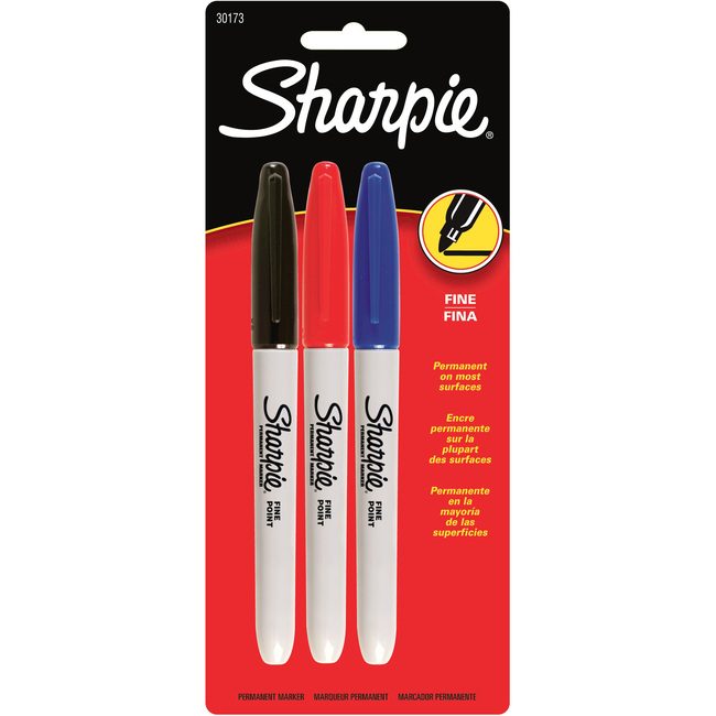 Sharpie / Expo / Prismacolor / Sanford Newell Brands / Sanford Sharpie / Expo / Prismacolor / Marker Fn 3 Pack Assorted SAN30173PP
