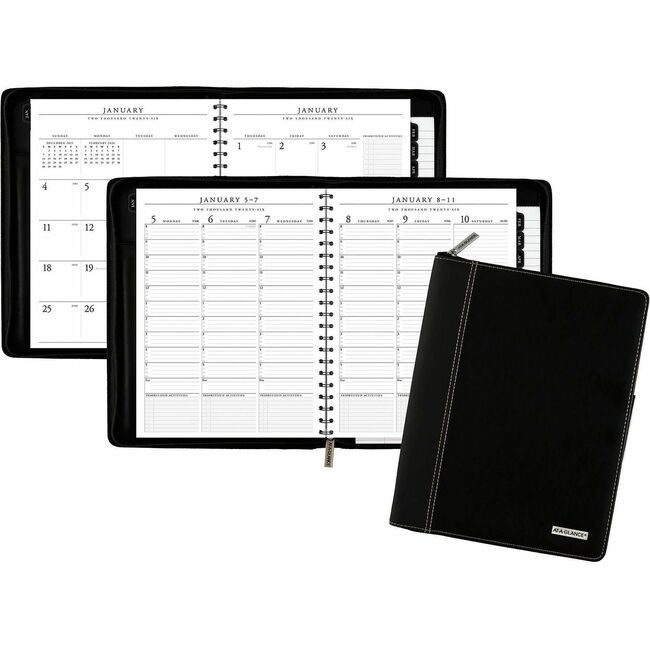 ACCO Brands AT-A-GLANCE Planner Exec Wk/Mnth Zipper AAG70-NX81-05