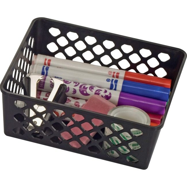 Officemate Bskt Rcycl Medium Black 3 Pack OIC26201