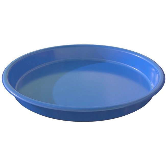 Deflecto Tray Round 13" Blue DEF39514BLU