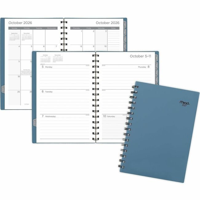 ACCO Brands AT-A-GLANCE Planner Basic Wm Sml Blue AAGCRW42020