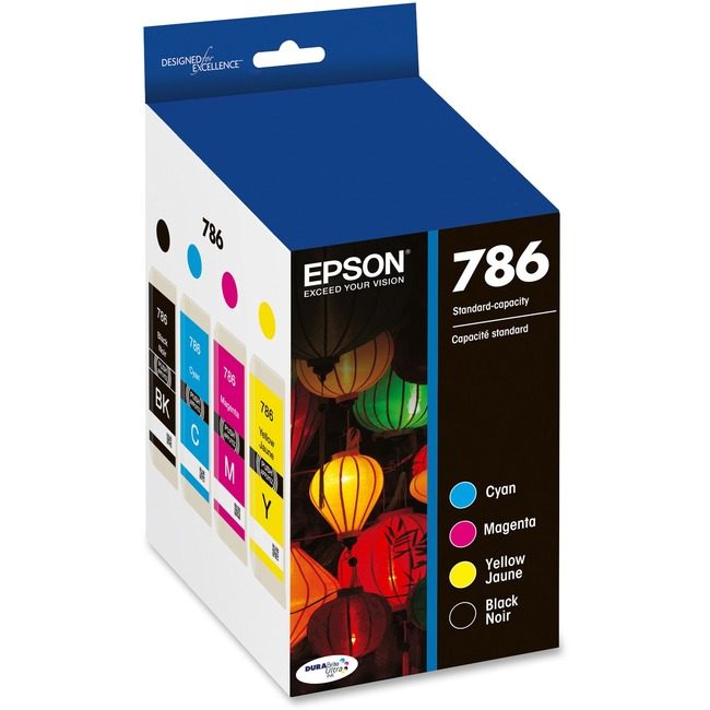 Epson America Crtdgs 786 Black C M & Y EPST786120BCS
