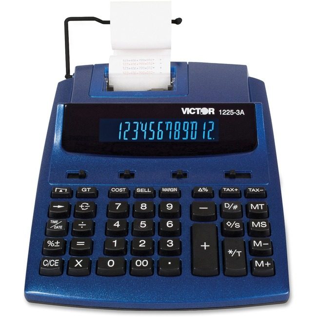 Victor Technology Calc Printing 12DIGIT VCT1225-3A