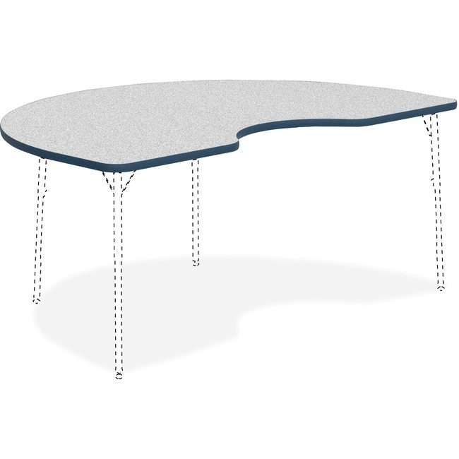 Lorell Tabletop Kidney Gy/Ny LLR99924