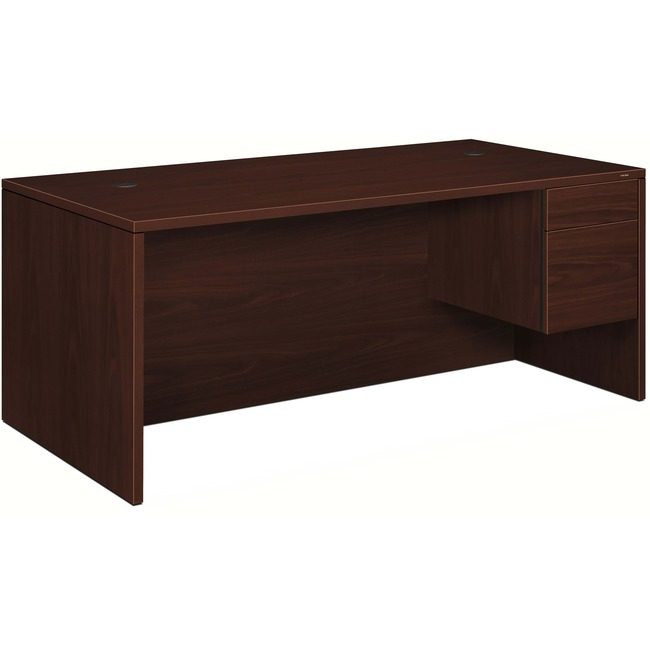 The HON Company Desk Rtped Bf 72X36 My HON10585R-NN