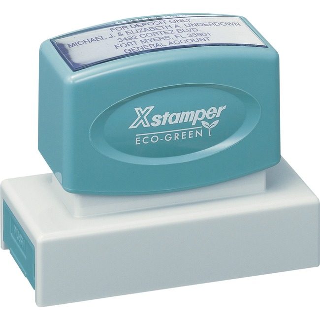 Shachihata / Xstamper Stamp Messge 7/8"X2.75" Assorted XSTN18