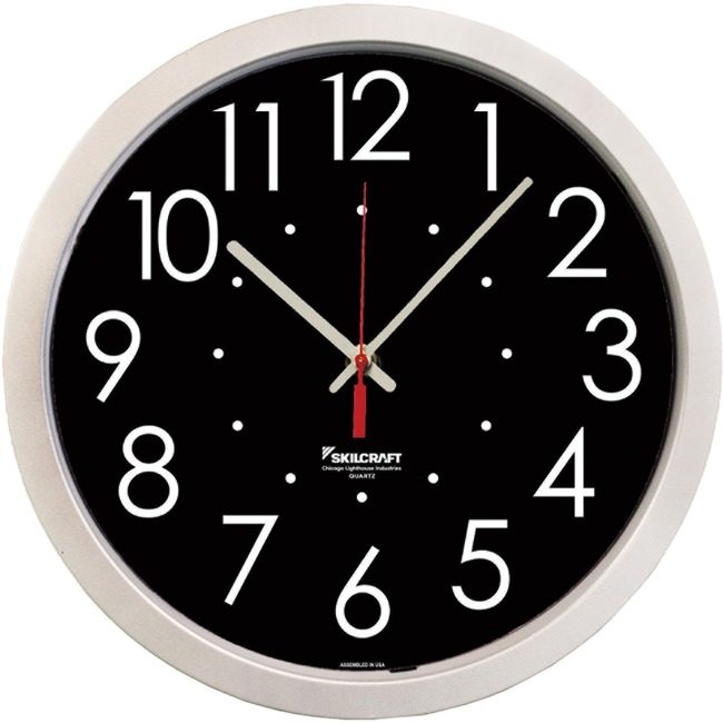Varies / verify SKU SKU-LEVEL VERIFICATION REQUIRED Clock Wall 14.5IN NSN6986560