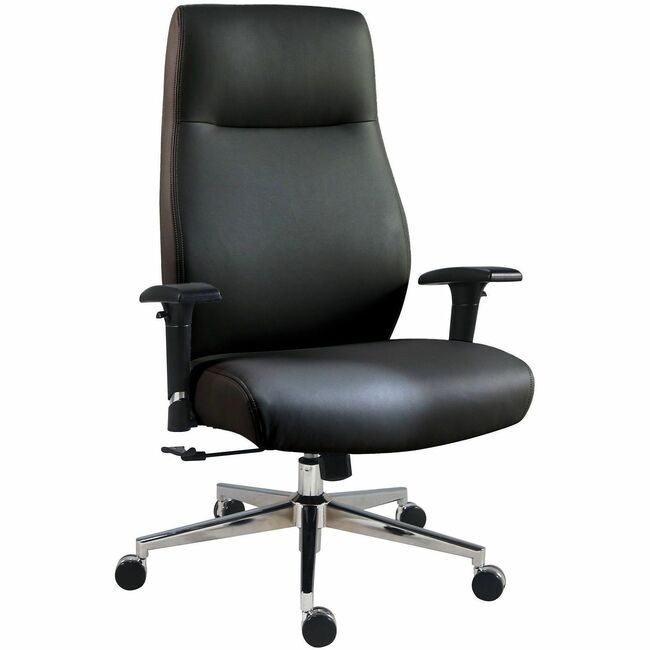 Lorell Chair Highback Pu Adjarm Black LLR63300