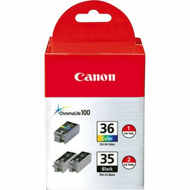 Canon U.S.A. Crtdgs 2EA-PGI35 1EA-CLI36 CNMPGI-35CLI-36
