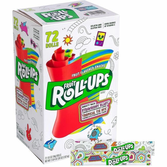 Varies / verify SKU SKU-LEVEL VERIFICATION REQUIRED Food Frt Rollups 72 Count GRR22001037