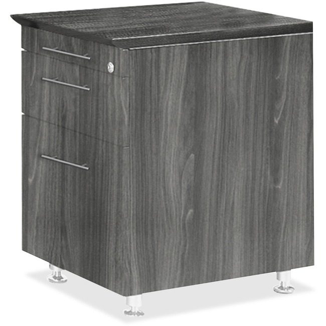 Safco Products Mayline Return Pedestal MLNMNBFPLGS