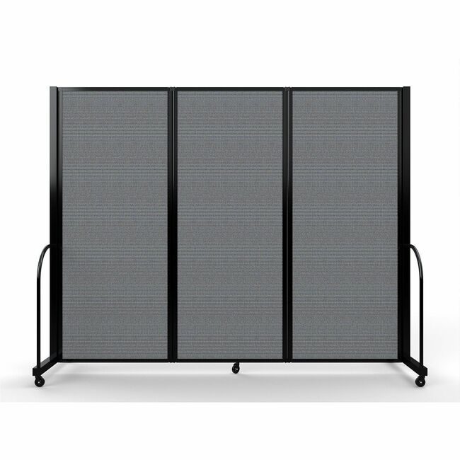 Screenflex Divider 610"HX 87"W Gray SCXFSH6103BDG